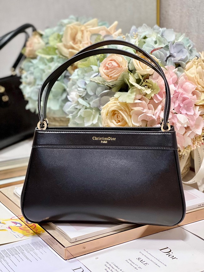 MEDIUM DIOR KEY BAG Black Box Calfskin M1843OBEQ