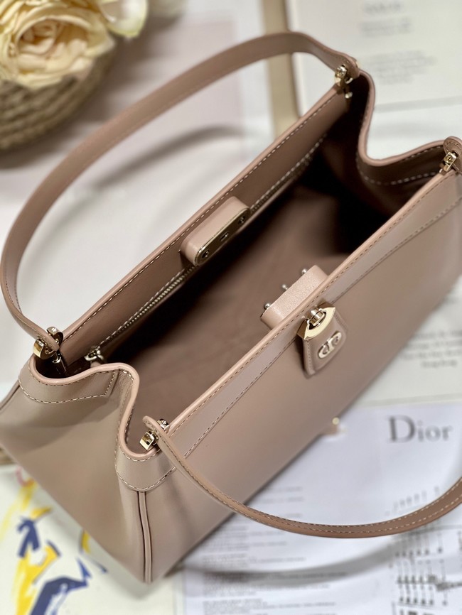 MEDIUM DIOR KEY BAG pink Box Calfskin M1843OBEQ