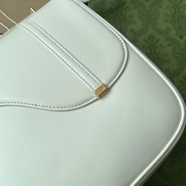 GUCCI EQUESTRIAN INSPIRED SHOULDER BAG 740988 Off white