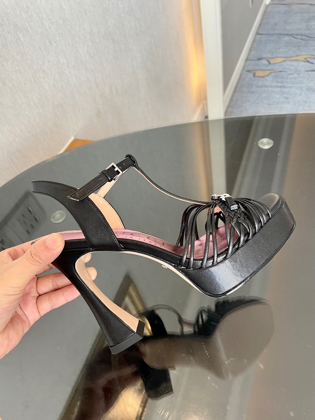 Gucci WOMENS PLATFORM SANDAL heel height 11CM 93561-1
