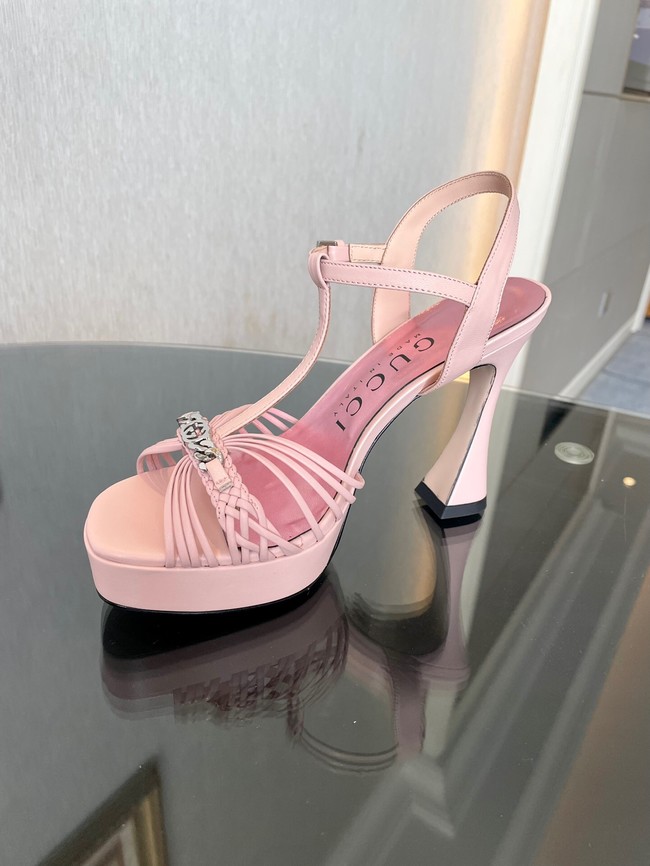 Gucci WOMENS PLATFORM SANDAL heel height 11CM 93561-6