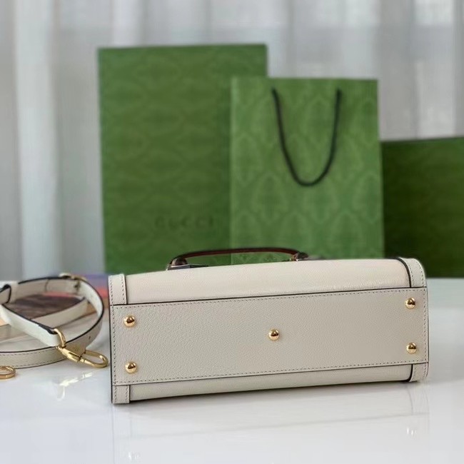 GUCCI DIANA SMALL SHOULDER BAG 735153 White