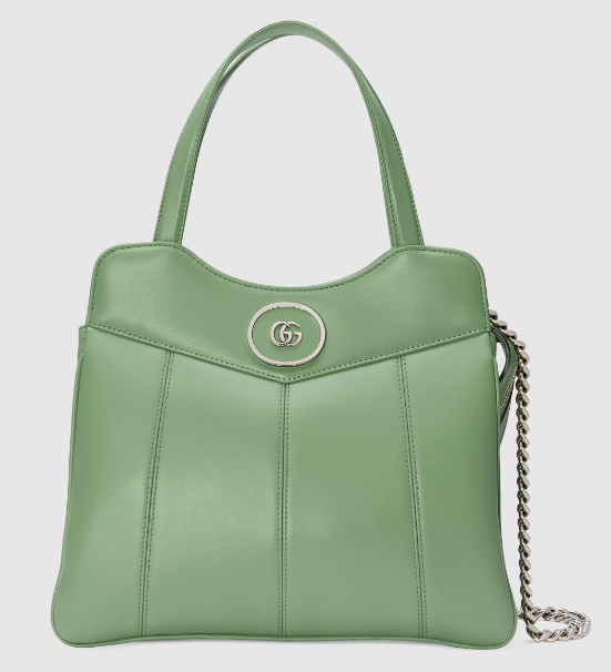 GUCCI PETITE GG SMALL TOTE BAG 745918 Light green