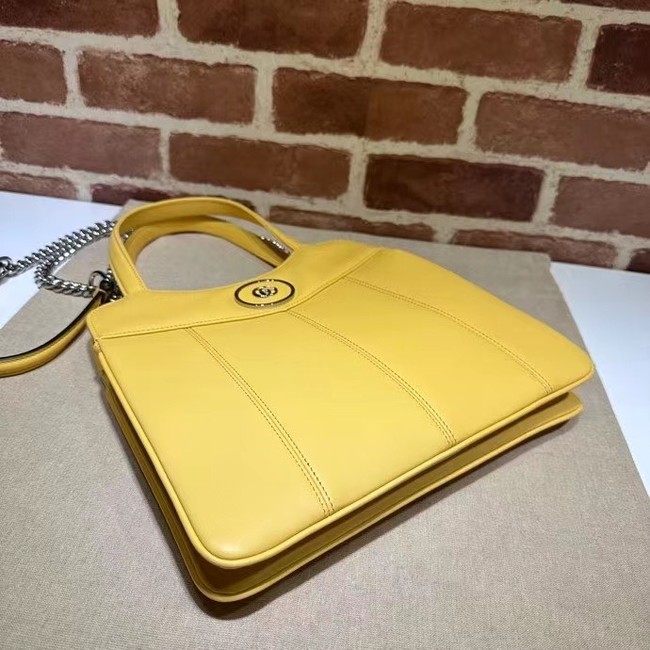 GUCCI PETITE GG SMALL TOTE BAG 745918 Yellow