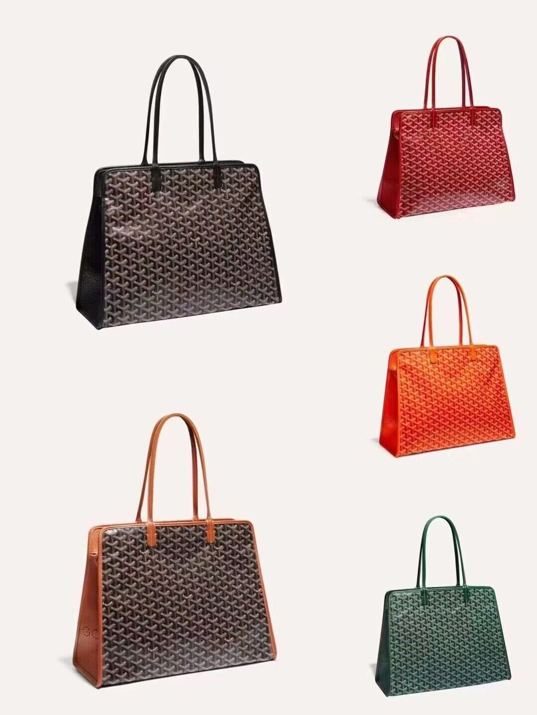 Goyard Hardy 2 Original Calfskin Leather Pet Bag 20299 Orange