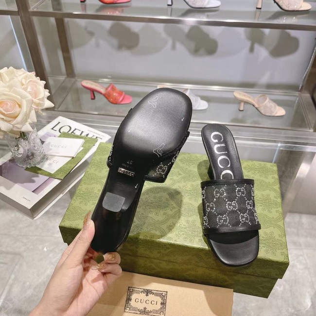 Gucci slides heel height 7.5CM 93527-1