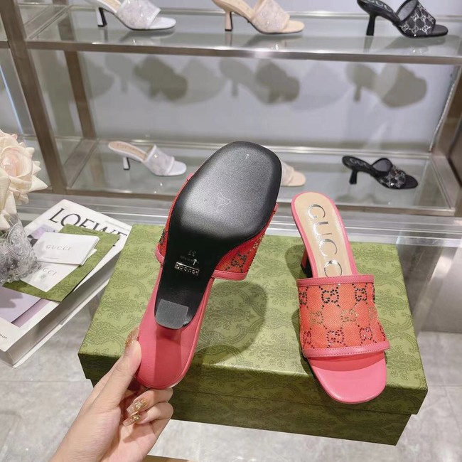 Gucci slides heel height 7.5CM 93527-3
