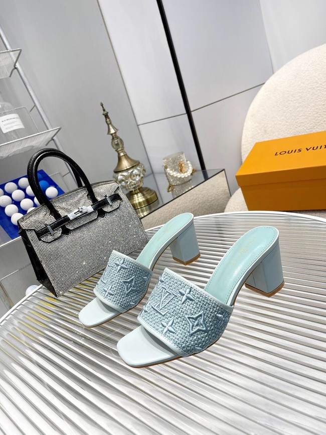 Louis Vuitton slides heel height 6.5CM 93529-2
