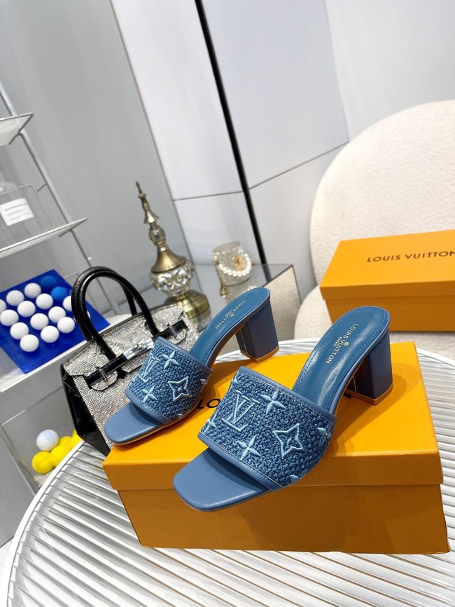 Louis Vuitton slides heel height 6.5CM 93529-6