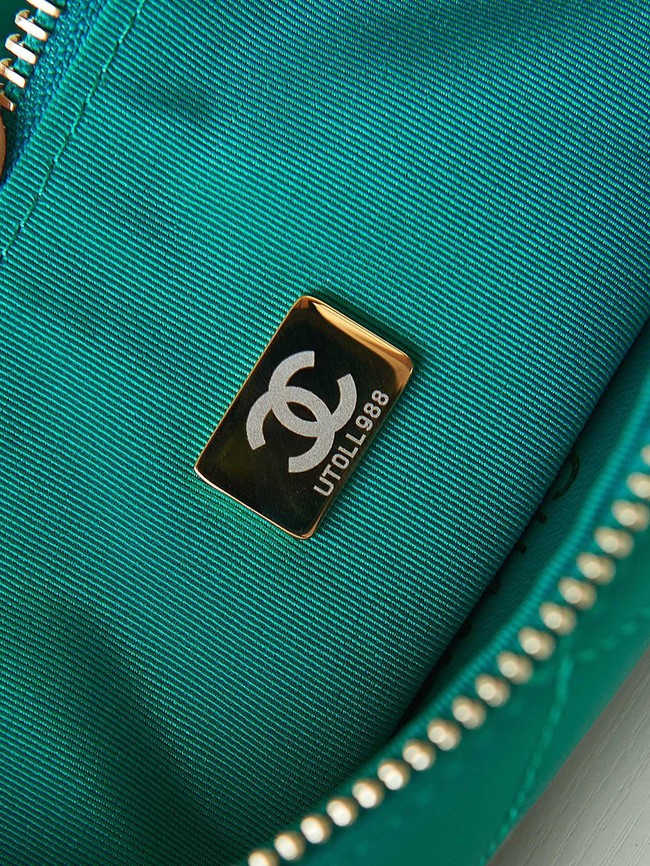 CHANEL HOBO HANDBAG AS4220 blue