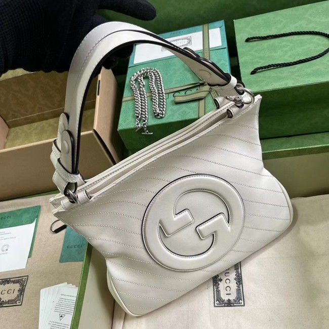 GUCCI BLONDIE SMALL TOTE BAG 751518 white