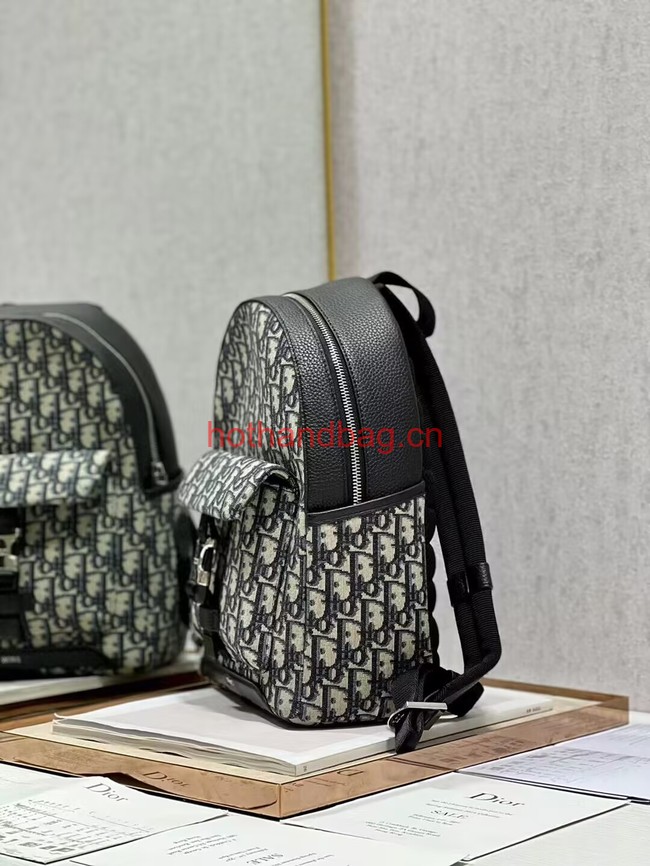 DIOR EXPLORER BACKPACK Beige and Black Dior Oblique Jacquard 1ESBA011YKY