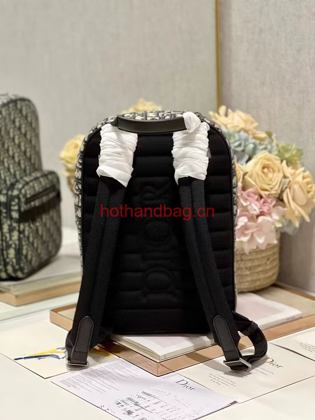 Dior Essentials RIDER BACKPACK Beige and Black Dior Oblique Jacquard 1VOBA087YKY