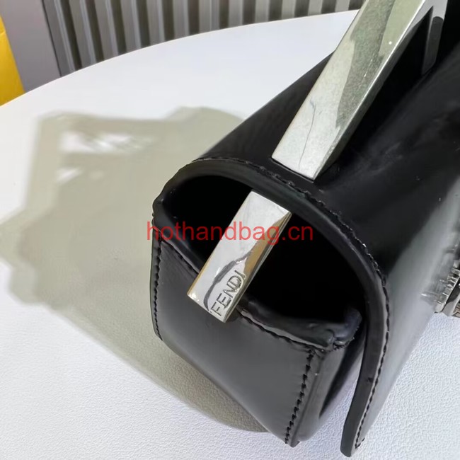 Fendi mini smooth leather bag F1089 black