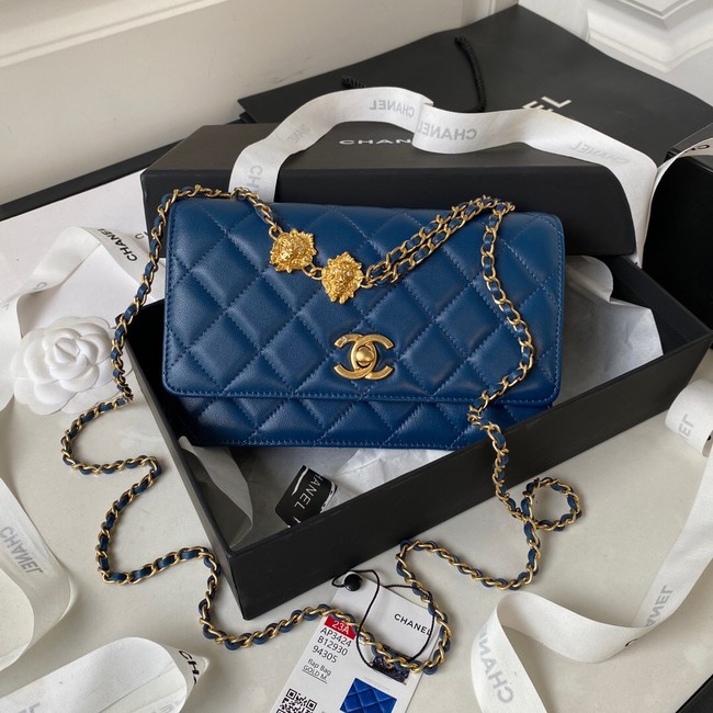 Chanel MINI FLAP BAG AP3424 blue