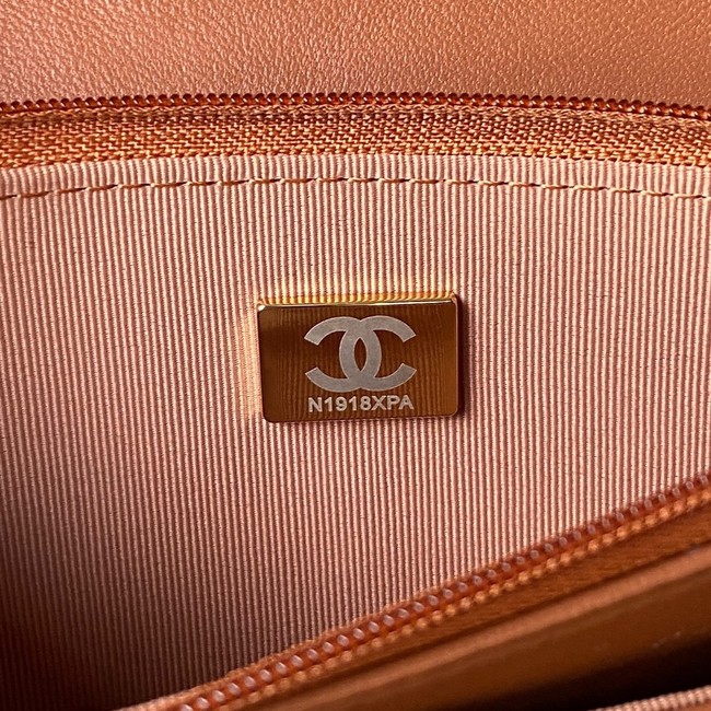 Chanel MINI FLAP BAG AP3424 brown