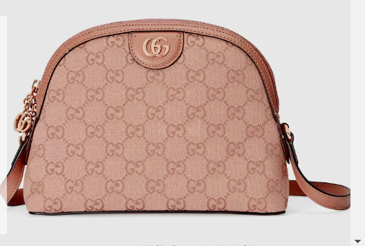 Gucci OPHIDIA GG SMALL SHOULDER BAG 499621 Pink