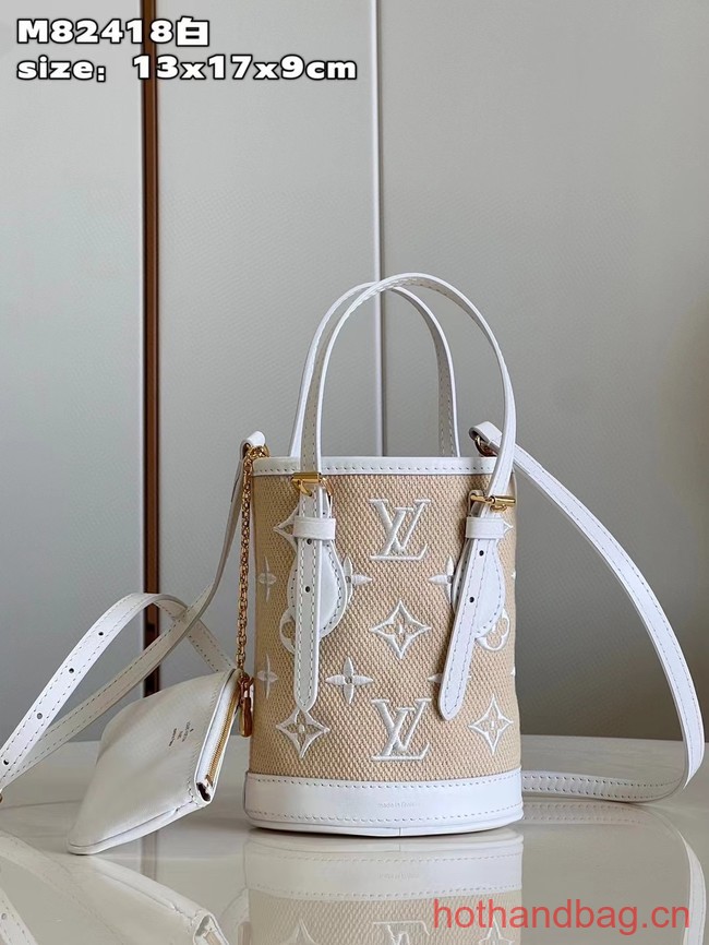 Louis Vuitton Nano Bucket M82418 Beige