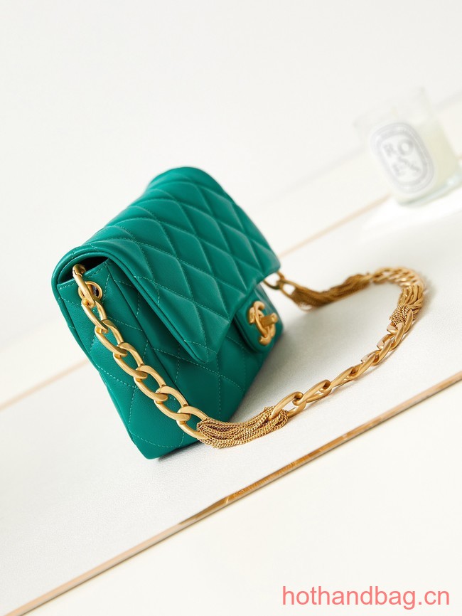 Chanel SMALL FLAP BAG AS4231 green