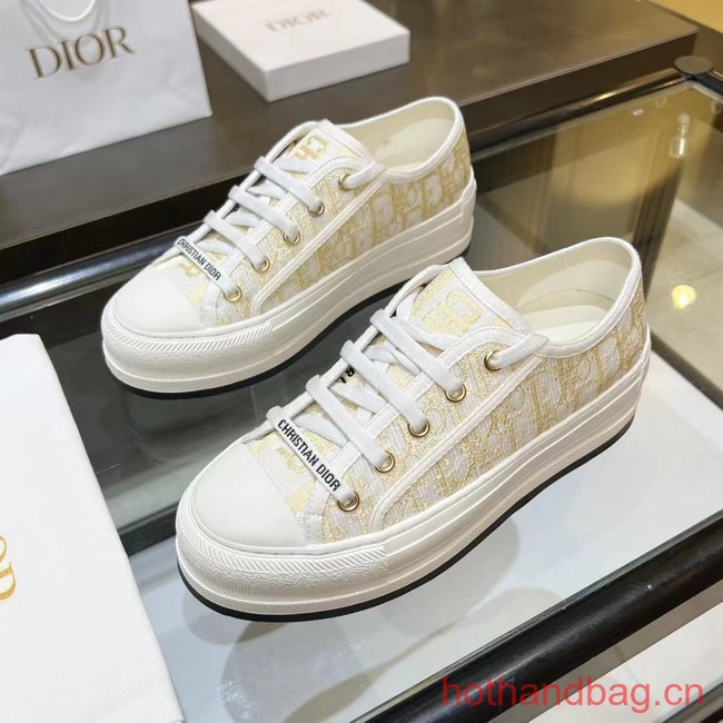 WALK N DIOR SNEAKER Dior Oblique Embroidered Cotton 93626-5