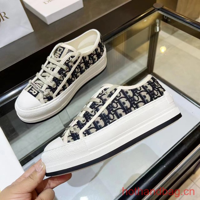 WALK N DIOR SNEAKER Dior Oblique Embroidered Cotton 93626-6