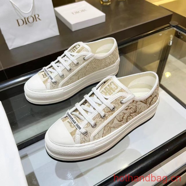 WALK N DIOR SNEAKER Dior Oblique Embroidered Cotton 93626-7