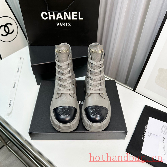 Chanel WOMENS ANKLE BOOT 93589-2