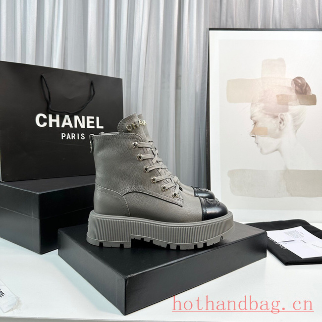 Chanel WOMENS ANKLE BOOT 93589-2