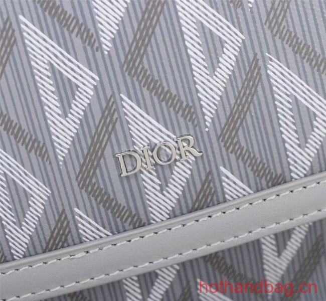 DIOR HIT THE ROAD BACKPACK Dior Gray CD Diamond Canvas 1ESBA163CDP