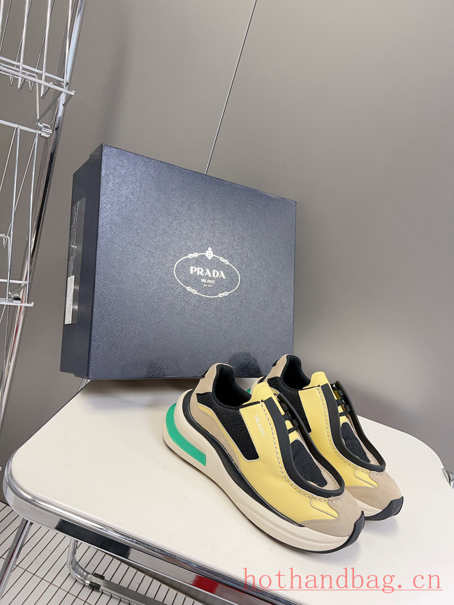 Prada leather sneakers 93594-2