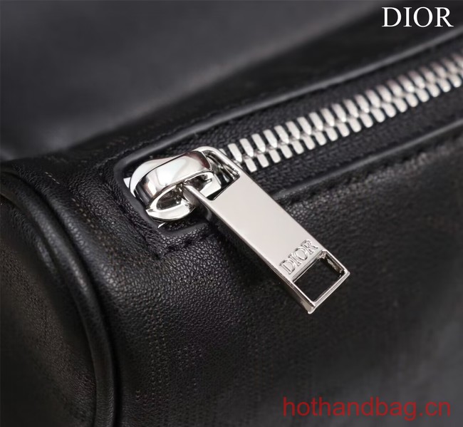 Dior Essentials SADDLE BAG Grained Calfskin 1ADPO093F BLACK