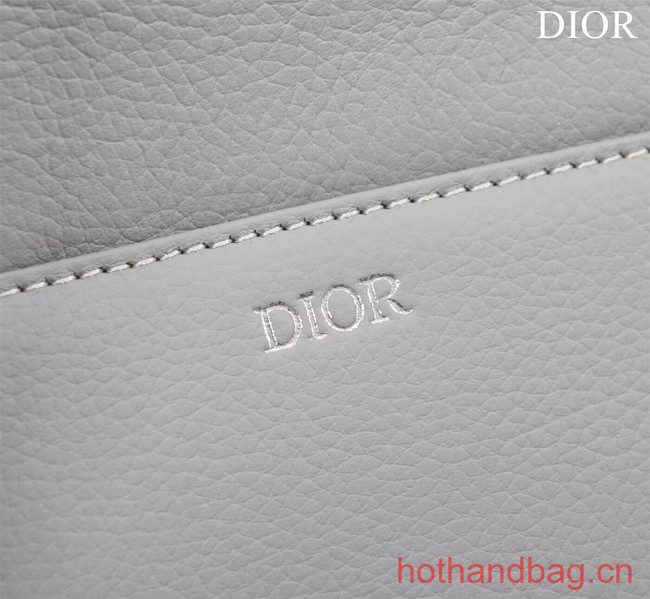 Dior Essentials SADDLE BAG Grained Calfskin 1ADPO093f-1 WHITE