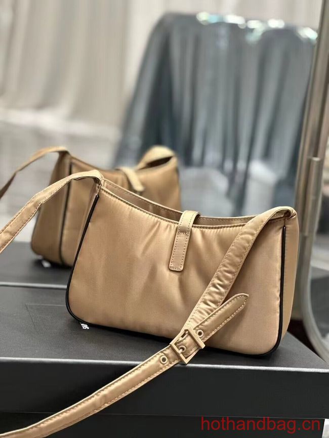 SAINT LAURENT Nylon Shoulder Bag Y988228 apricot