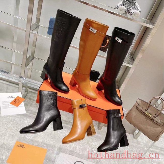 Hermes WOMENS BOOT heel height 7CM 93595-3