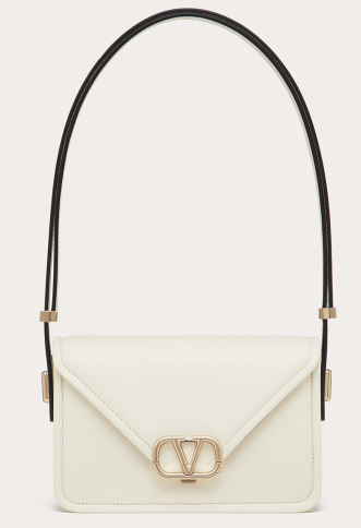 VALENTINO GARAVANI LETTER SMALL BAG 0M59 WHITE