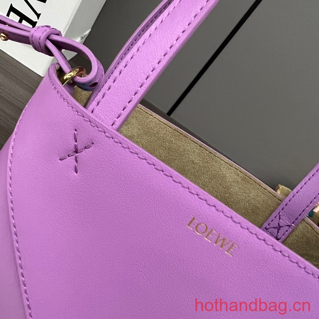 Loewe Original Leather small Shoulder bag 052322 Purple