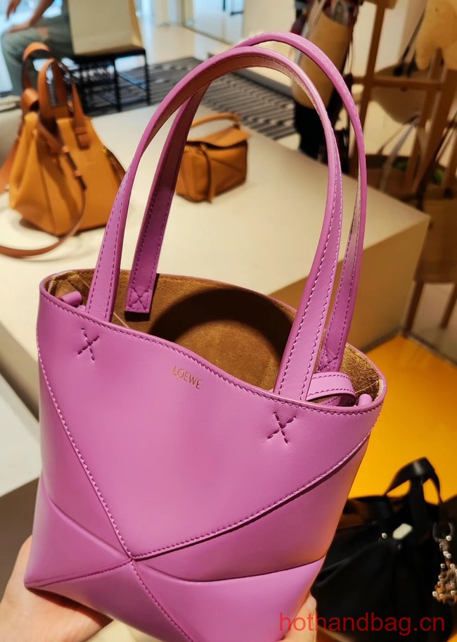 Loewe Original Leather small Shoulder bag 052322 Purple