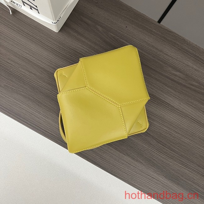 Loewe Original Leather small Shoulder bag 052322 yellow