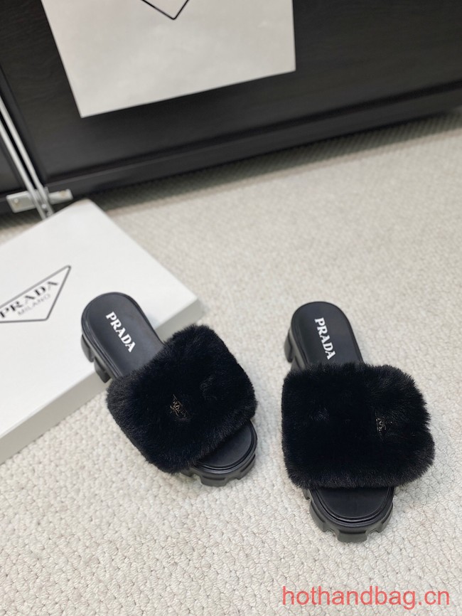 Prada Shearling slides 93648-1