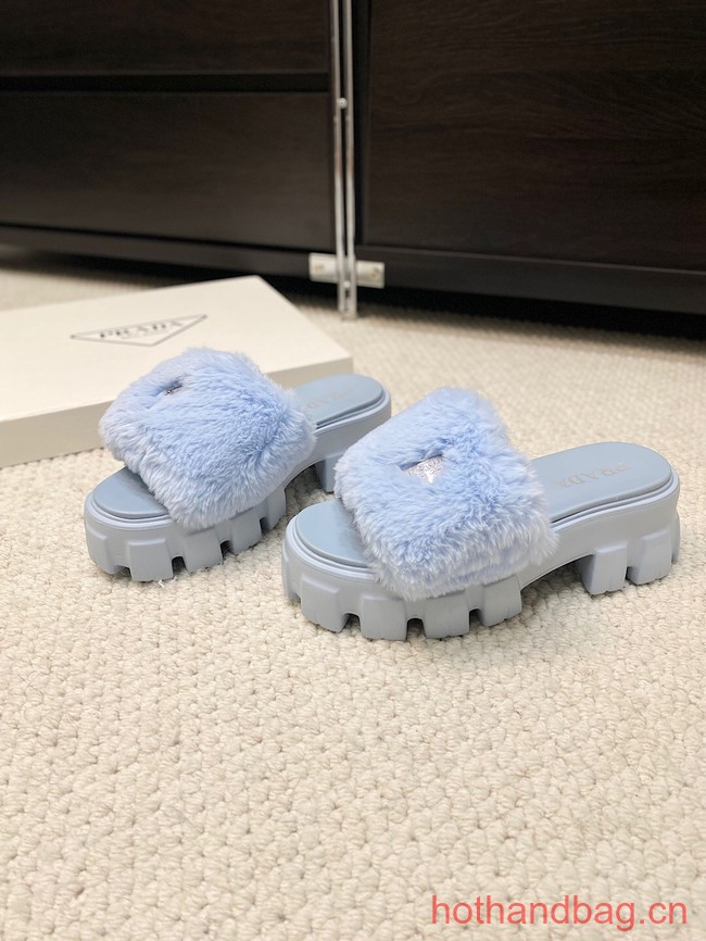 Prada Shearling slides 93648-5