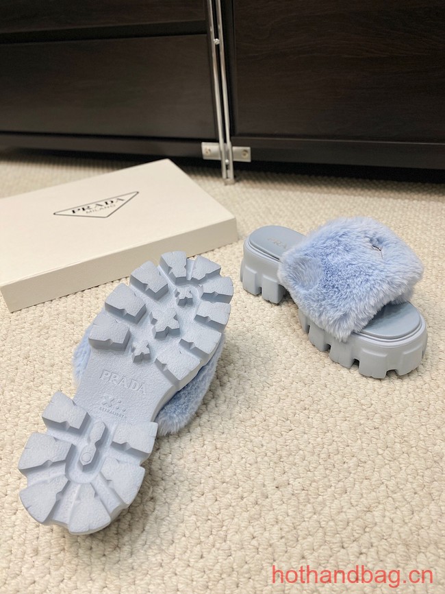 Prada Shearling slides 93648-5