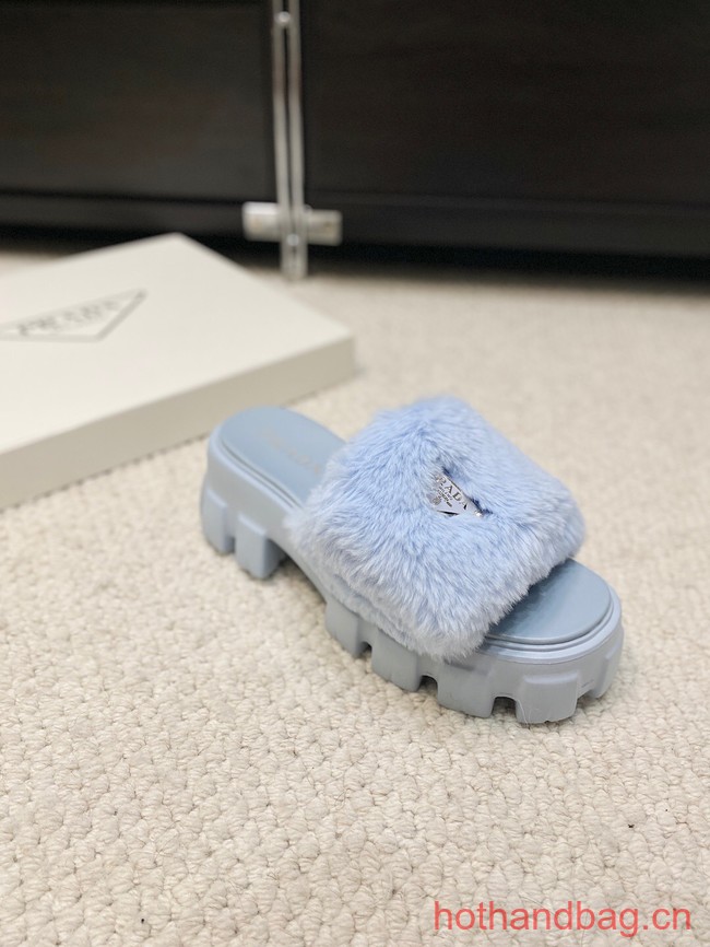 Prada Shearling slides 93648-5