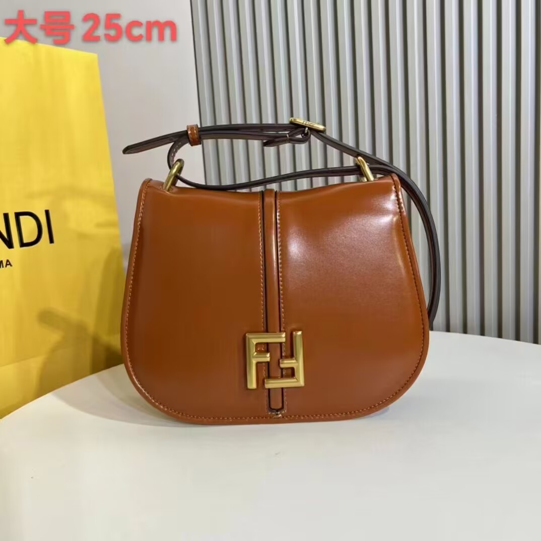 Fendi C mon Medium 8BT366 Brown