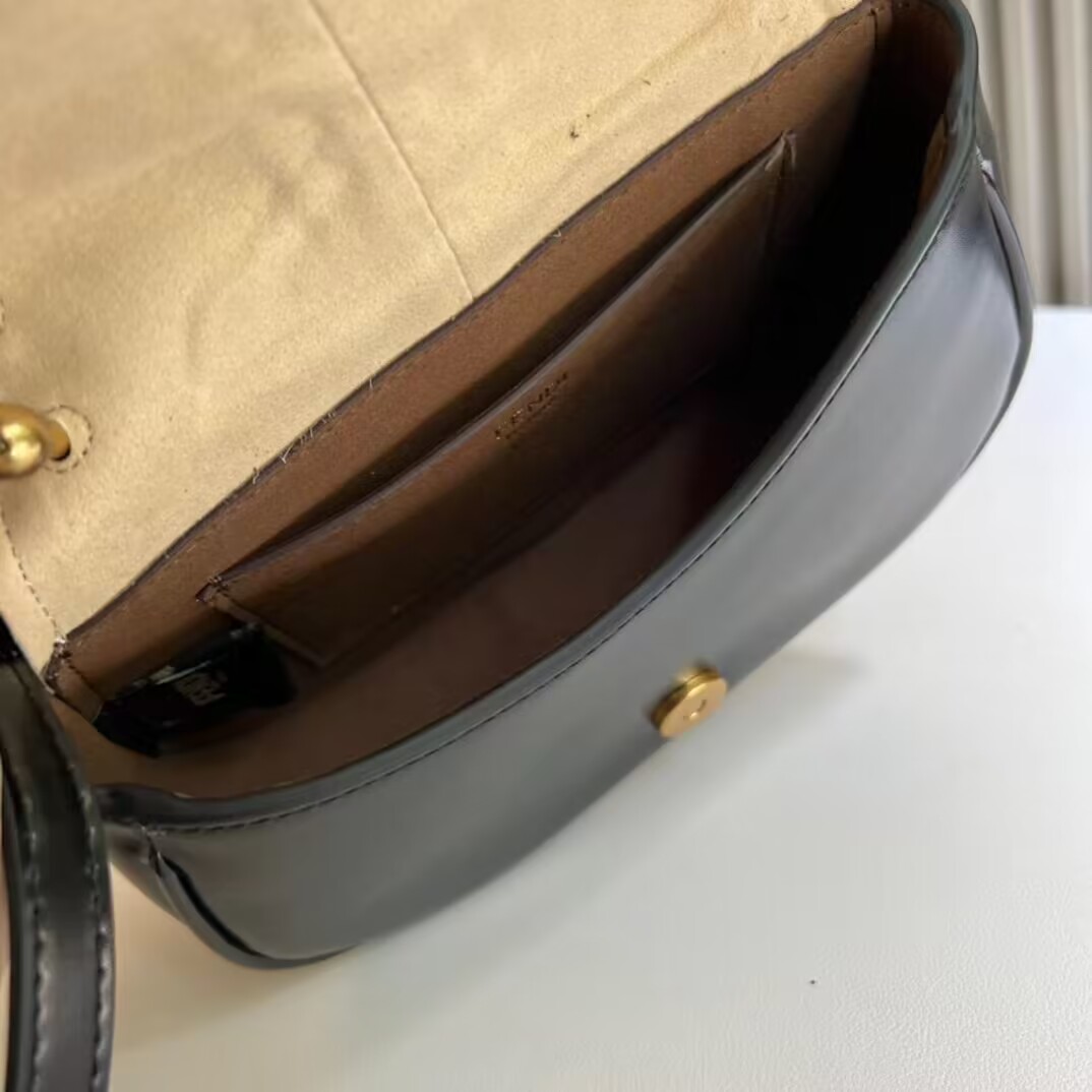 Fendi Cmon Mini leather bag 8BS082 Black