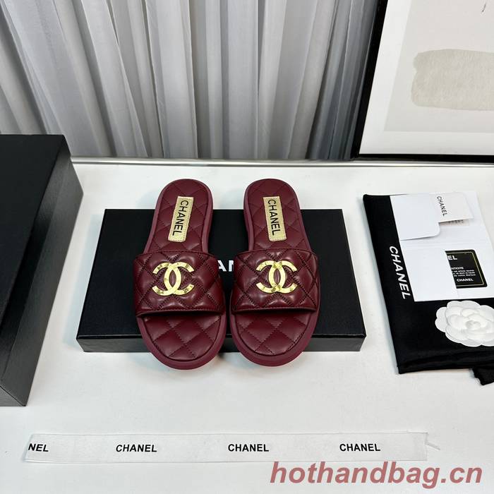 Chanel Shoes CHS01036 Heel 1CM