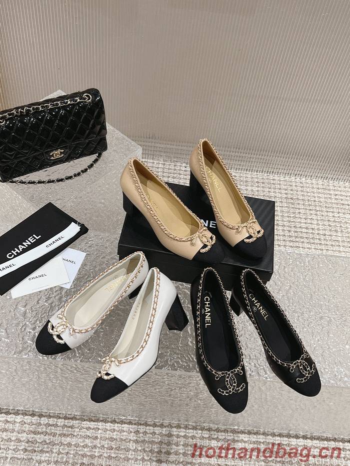 Chanel Shoes CHS01072 Heel 2CM