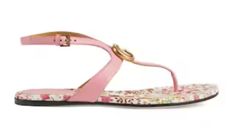 Gucci WOMENS DOUBLE G THONG SANDAL 93675-1