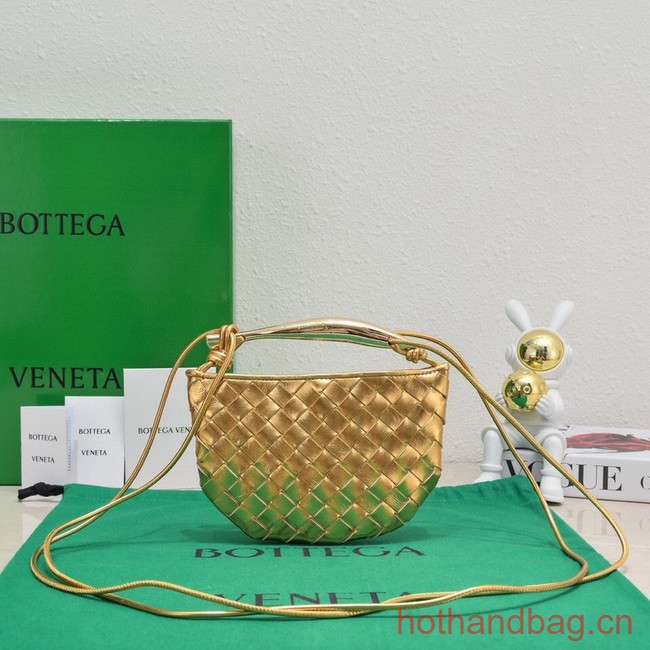 Bottega Veneta Mini Sardine 744267 gold