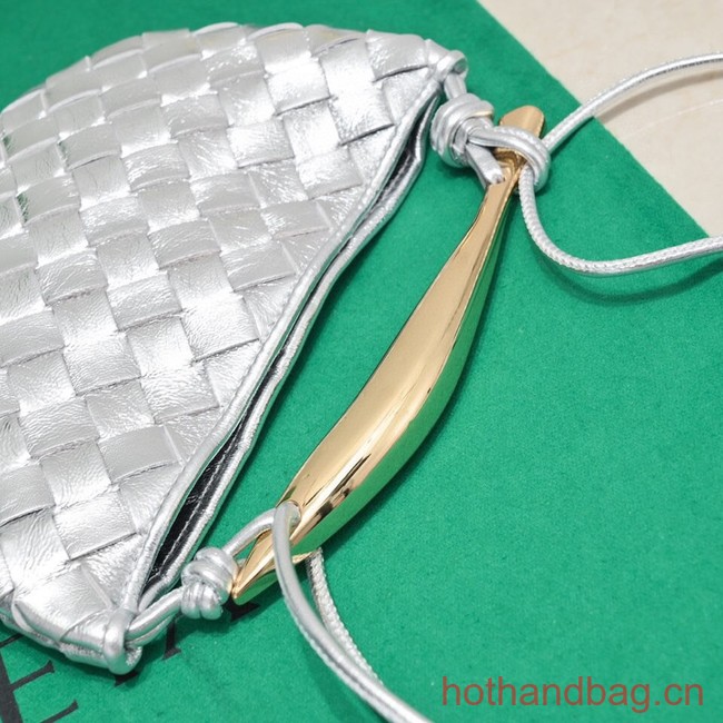 Bottega Veneta Mini Sardine 744267 Silver