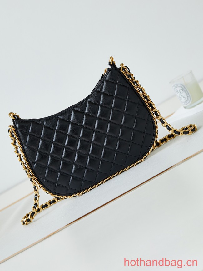 Chanel LARGE HOBO BAG AS4368 black